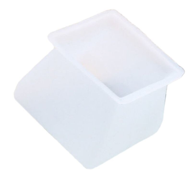 Housse de Protection en silicone pour meubles, 4 pièces, pieds de Table antidérapants pour pieds de chaise, pièces de Protection de sol: Transparent