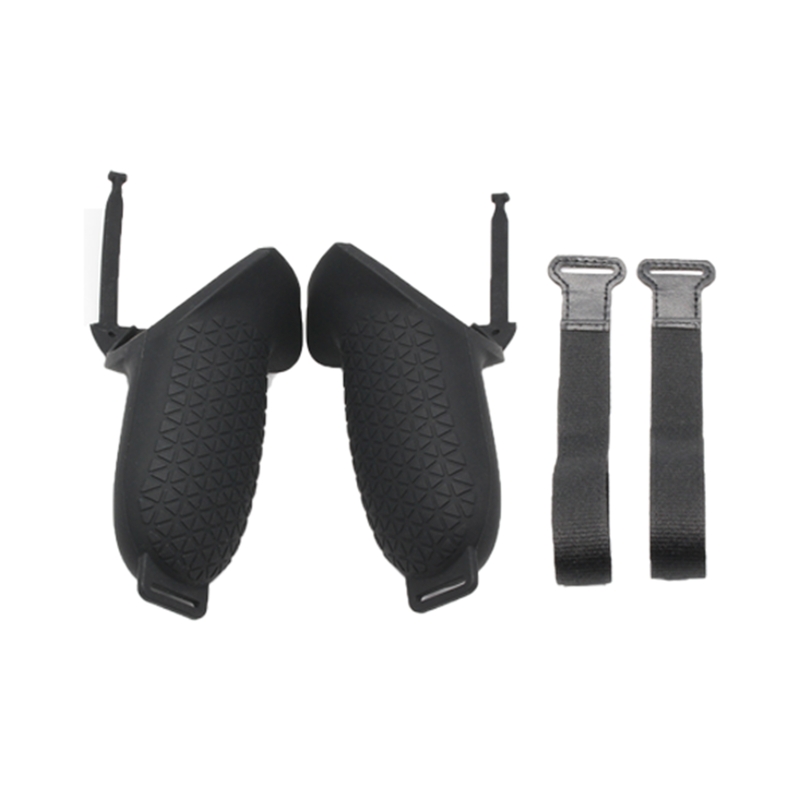 Halb schützende silikonhülle mit griffband für oculus quest 2 controller