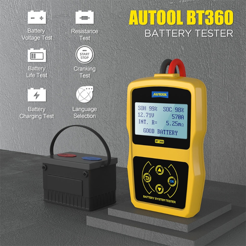 Diagnose Scanner Tool Voor Auto Verbeterde Multi-Systeem BT360 Scanner Auto Fout Code Reader Met Batterij Registratie