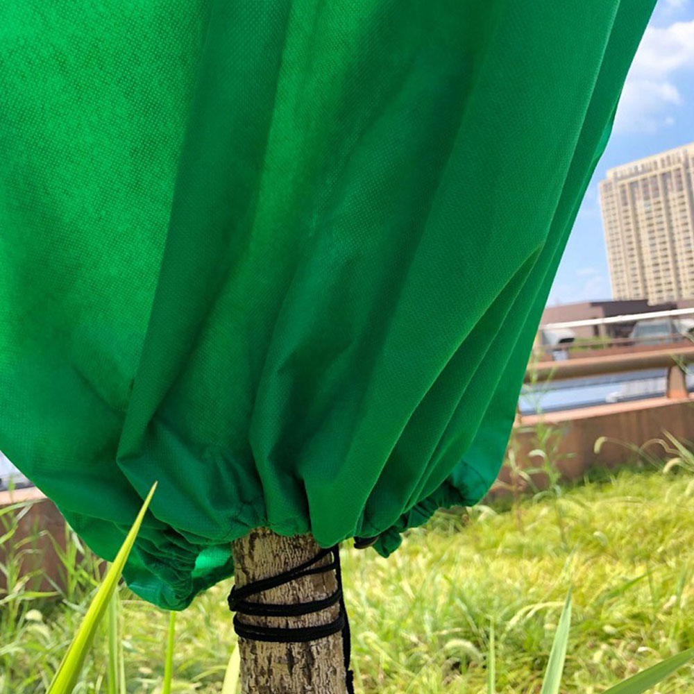 Winter Warm Cover Tree Shrub Plant Protection Bag Frost Protection Yard Garden Drawstring Plant Fruit vegetable Mesh Net