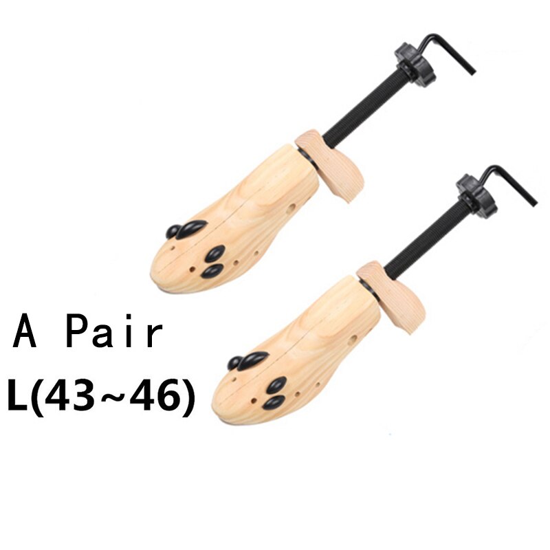 1 PC Wood Wooden 2-Way Shoe Shoes Tree women and man shoes tree Stretchers Size S/M/L