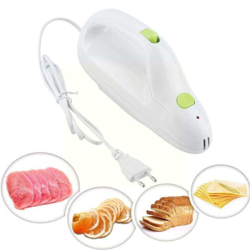Electric Freeze Meat Knife Electric Bread Knife Pastry Meat Automatic Cutting EU Serrated Knife Knife Electric Kitchen Tools