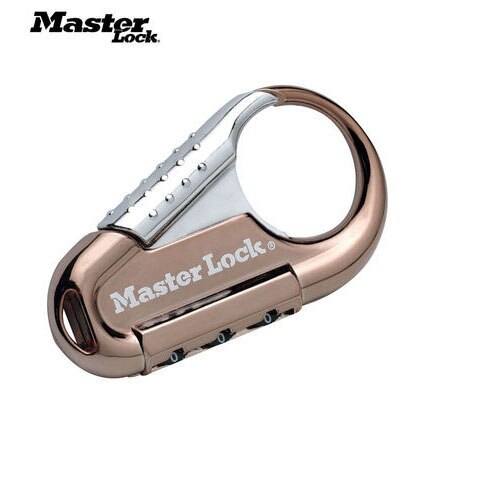 Cadenas maître avec mot de passe, serrure à crochet en alliage de Zinc à 3 chiffres, pour sac à dos: 1547Champagne
