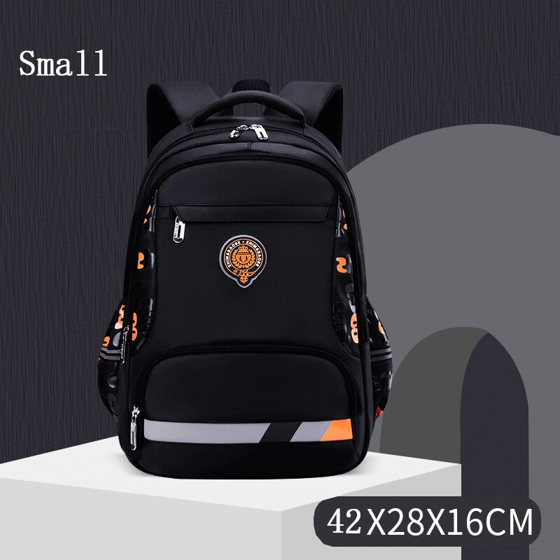 Kinderen Schooltassen Voor Meisjes Jongens Kinderen School Rugzak Waterdichte Schooltassen Basisschool Rugzakken Kids Mochila Escolar: small black