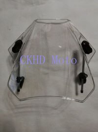 parabrisas moto rcycle para BMW R1200R K1300R G650GS F800GS: Clear