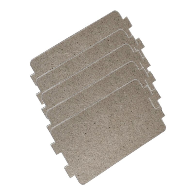 Couvercle de four à micro-ondes réparation universelle plaque de Mica, 5 pièces de rechange pour Guide de vague épaissie