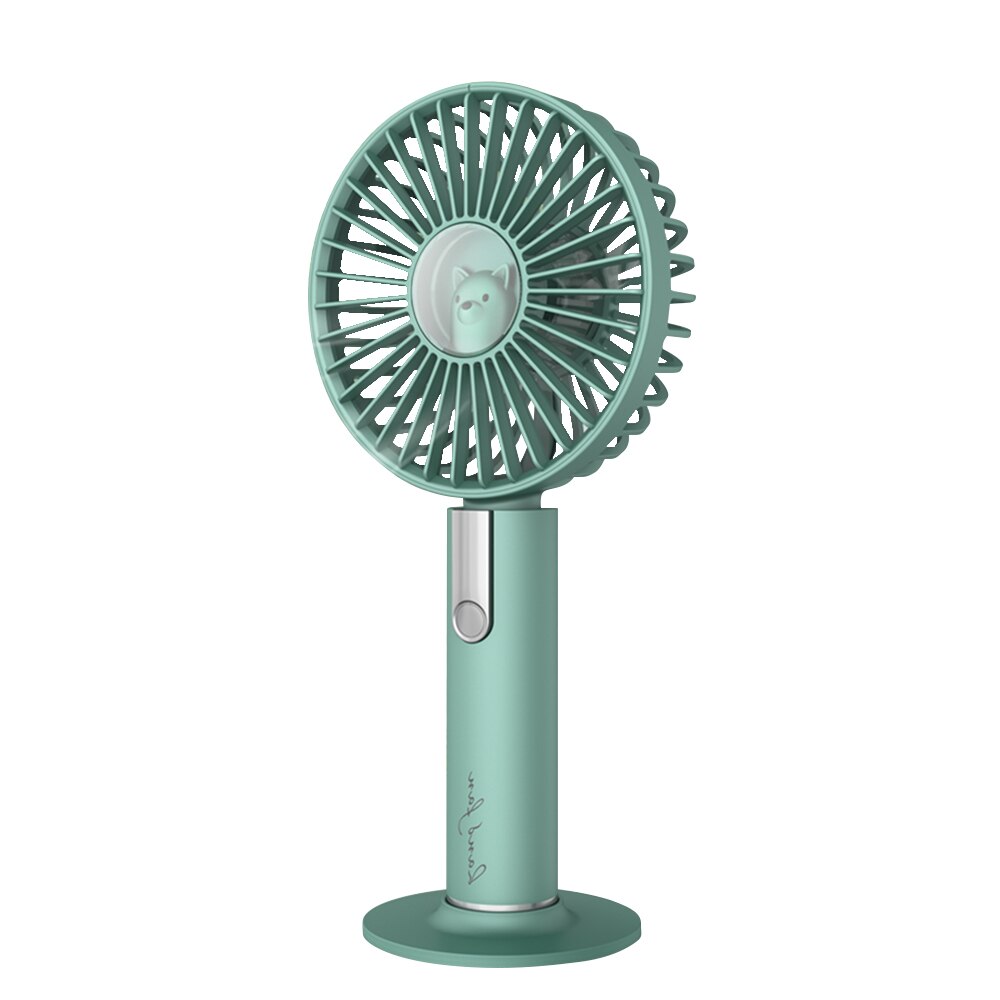 Mini Hand-held Fan Desktop Fan Portable Electric Fan Rechargeable Hand-held Stand-up Mini Fan for Home Office Dormitory
