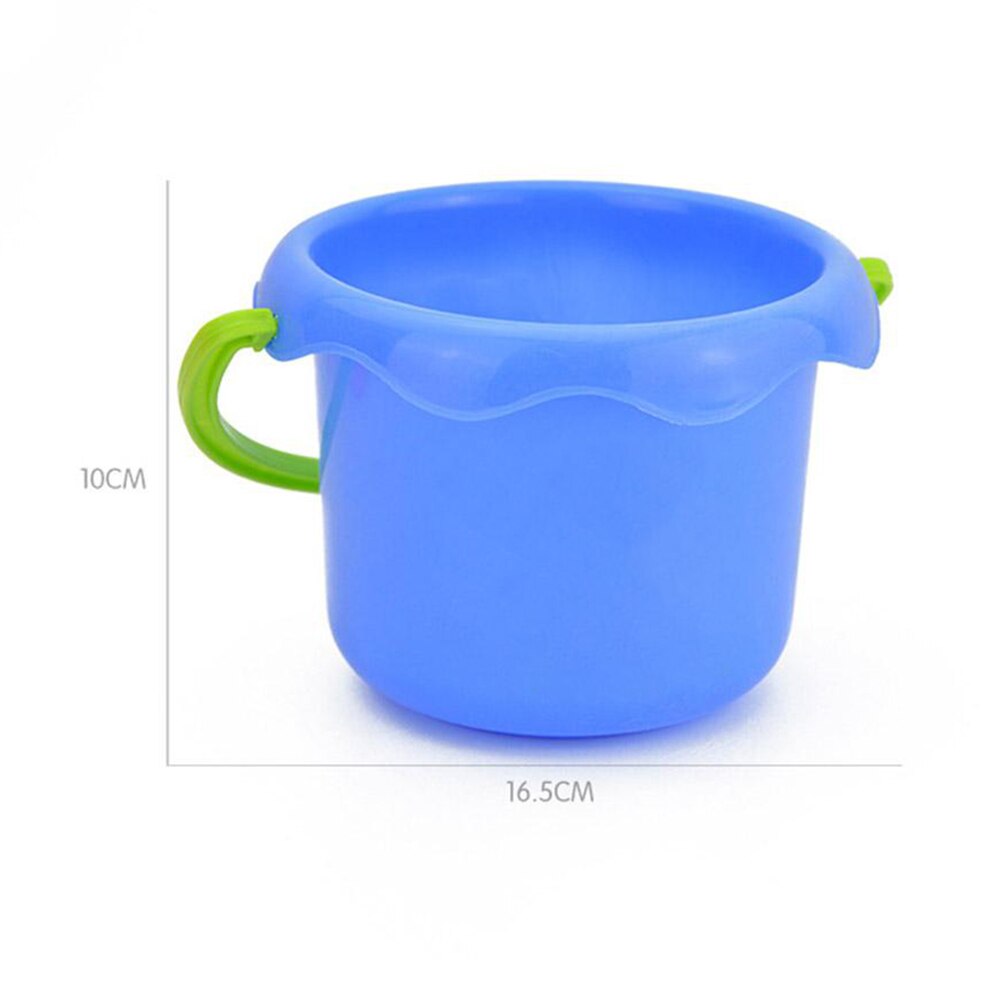 9 stks/set Seaside Trechter Bril Strand Zand Spelen Water Niet giftig Simulatie Plastic Schop Emmer Waterkoker Speelgoed Set Willekeurige kleur