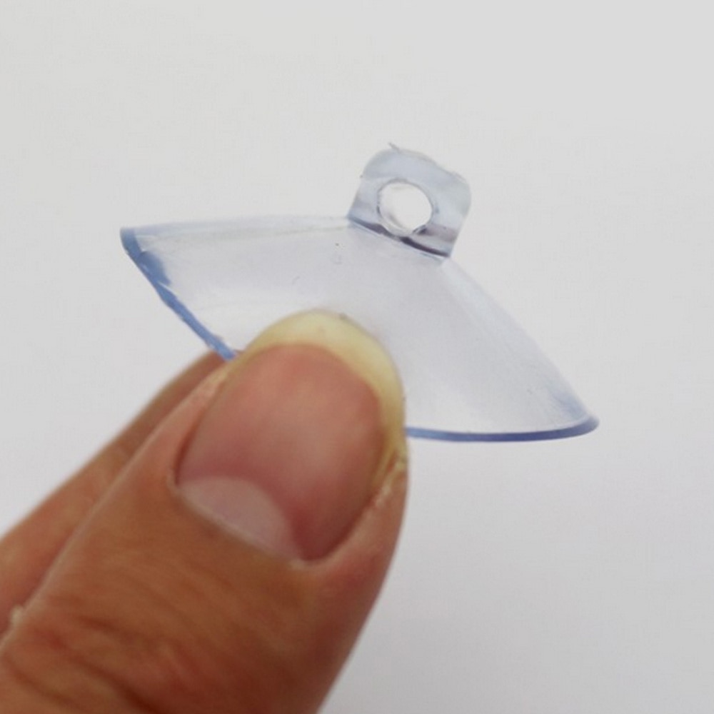 30/40/50mm klare sugekopper sopphode sterkt vakuumsugere kroker oppheng for vindusdekorasjon bryllup bilglass