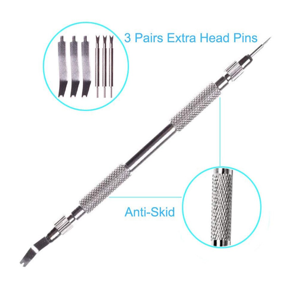 Watch Band Holder Link Pin Strap Removal Replacement Adjustment