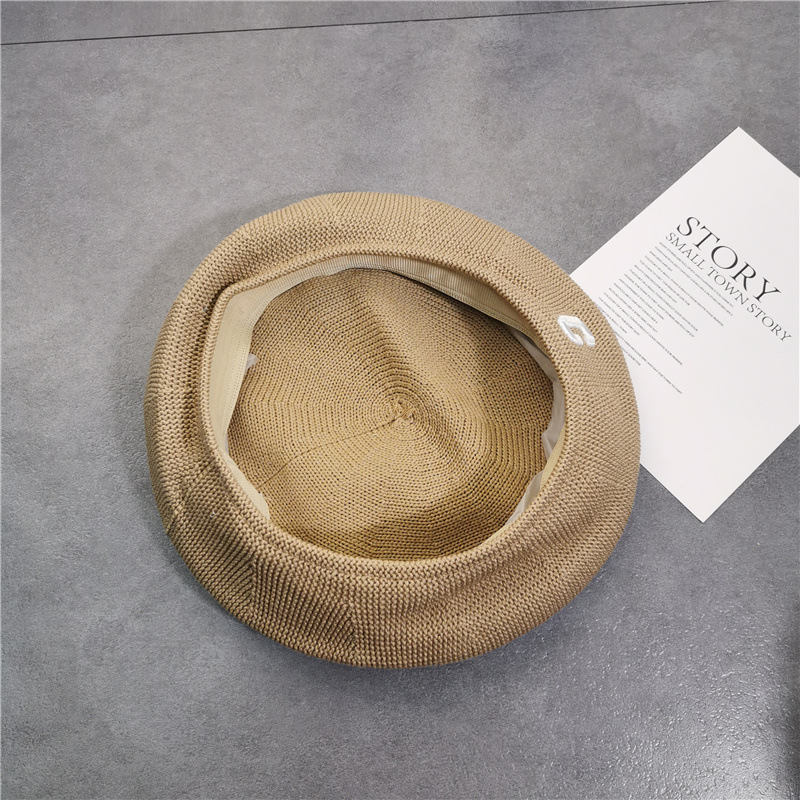 Spring And Summer Blue Beret Female Japanese Sweet And Cute Thin Breathable Painter Hat Shows Small Face: 1