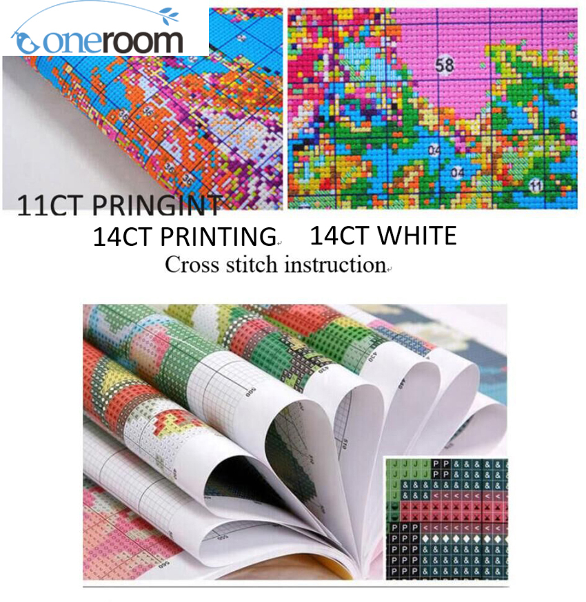 Moon Baby Patterns Counted Cross Stitch 11 14CT Cross Stitch Set Cartoon Angel Cross-stitch Kits Embroidery C017 018