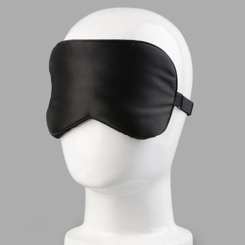 Alae nose Upscale Silk Portable Travel Sleep Eye Mask Rest Aid Soft Cover Eye Patch Eyeshade Sleeping Mask Case MR079