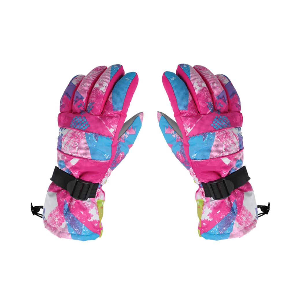 1 Pair of Outdoor Winter Cold Protection Sport Windproof Waterproof for Skiing Cycling (Size,