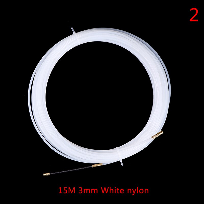 10M/20M/30M Puller Fish Tape Cable Reel Puller Metal Wall Wire Conduit 3mm 4mm: A2