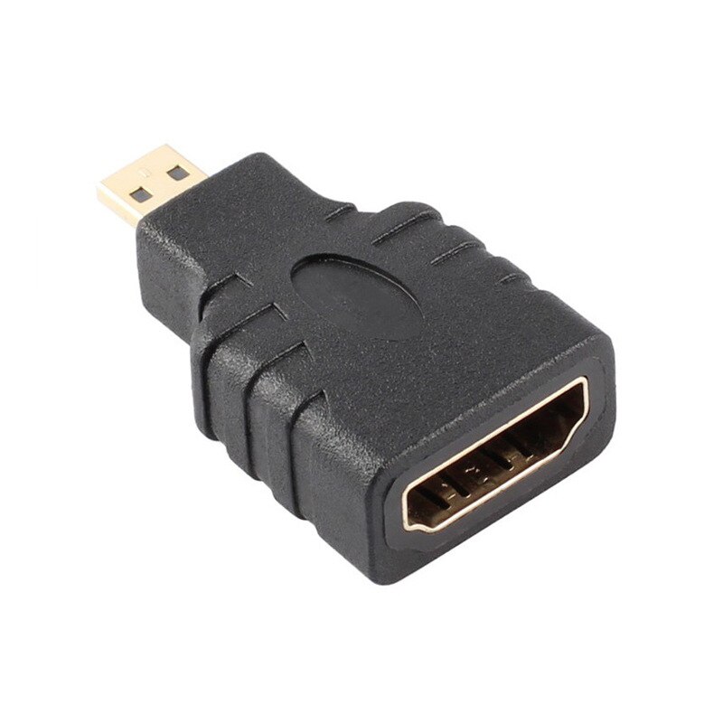Micro-HDMI to HDMI Adapter,Micro-HDMI Male to HDMI Female Coupler Connector for Micro-HDMI Port Devices Support 1080P Resolution