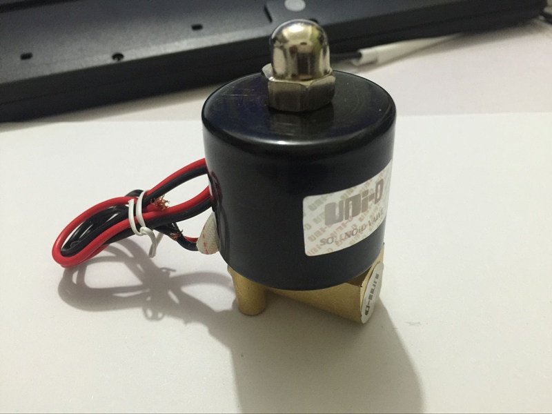 1/4 &quot; elektrisk magnetventil vand luft n/c gas vand luft 2 w 025-08 dc12v,dc24v eller  ac110v ac220v