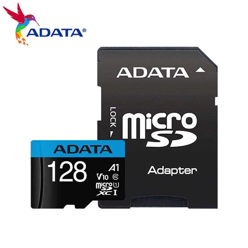 Originele Adata Premier Mirco Sd-kaart 128Gb 64Gb 32Gb 16Gb A1 Klasse 10 Sdxc Sdhc Tf flash Geheugenkaart Voor Telefoon