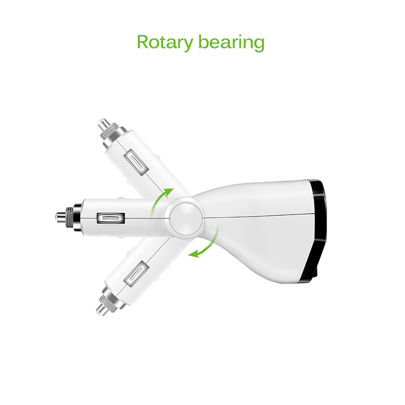 Onever 120W Dual USB Auto Ladegerät Zigarette Leichter Buchse Splitter Max 3,4 A Energie Adapter Ladegerät für iPhone 7 samsung Galaxis s8