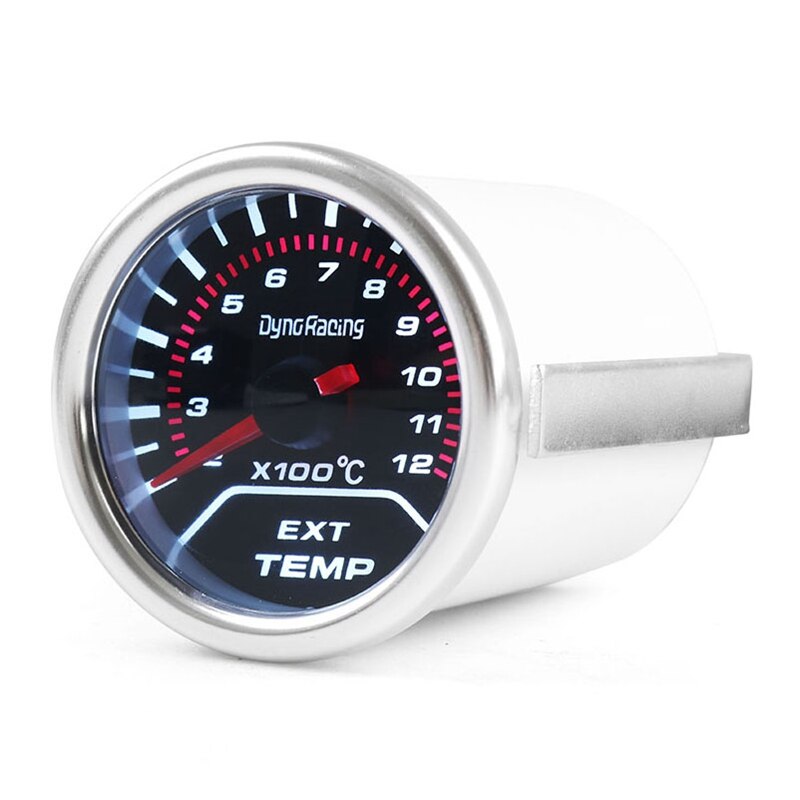 Dyno Racing 2 Inch 52Mm 12V Auto Exhaust Gas Temp Temperatuurmeter Egt Meter Smoke Lens