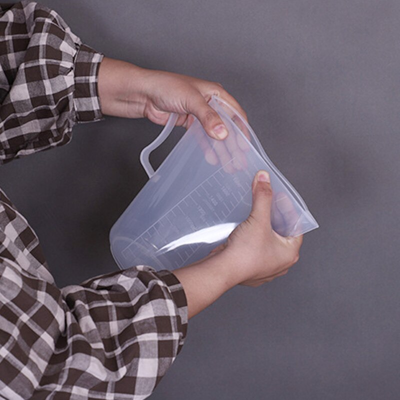 20ml/30ml/50ml/300ml/500ml/1000ml Clear Plastic Graduated Measuring Cup for Baking Beaker Liquid Measure Jug Cup Container
