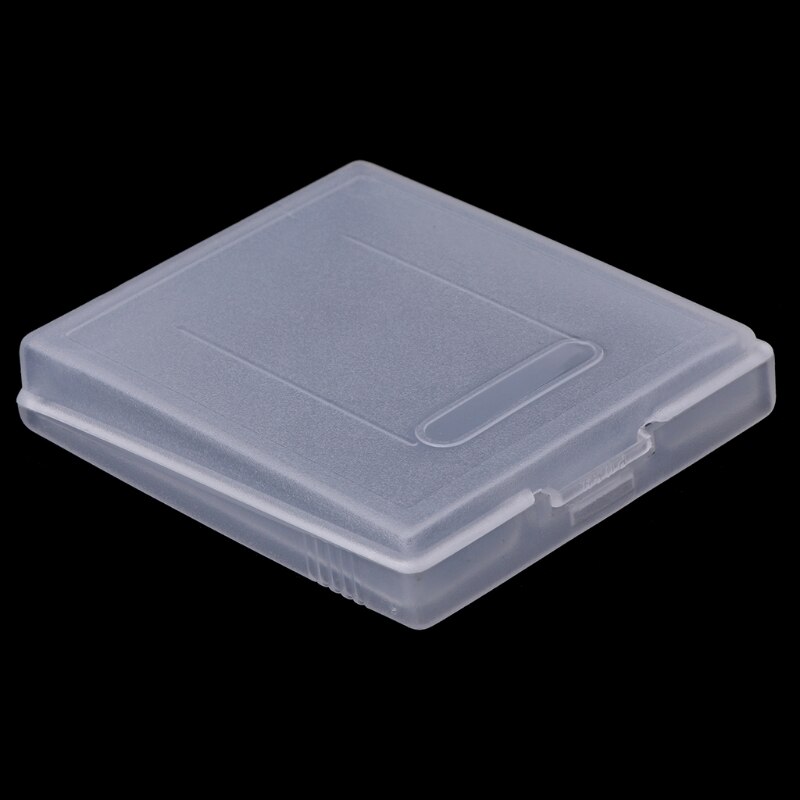 5x Clear Plastic Wit Game Cartridge Case Dozen Stofkap Voor Nintendo Game Boy Color Gbc