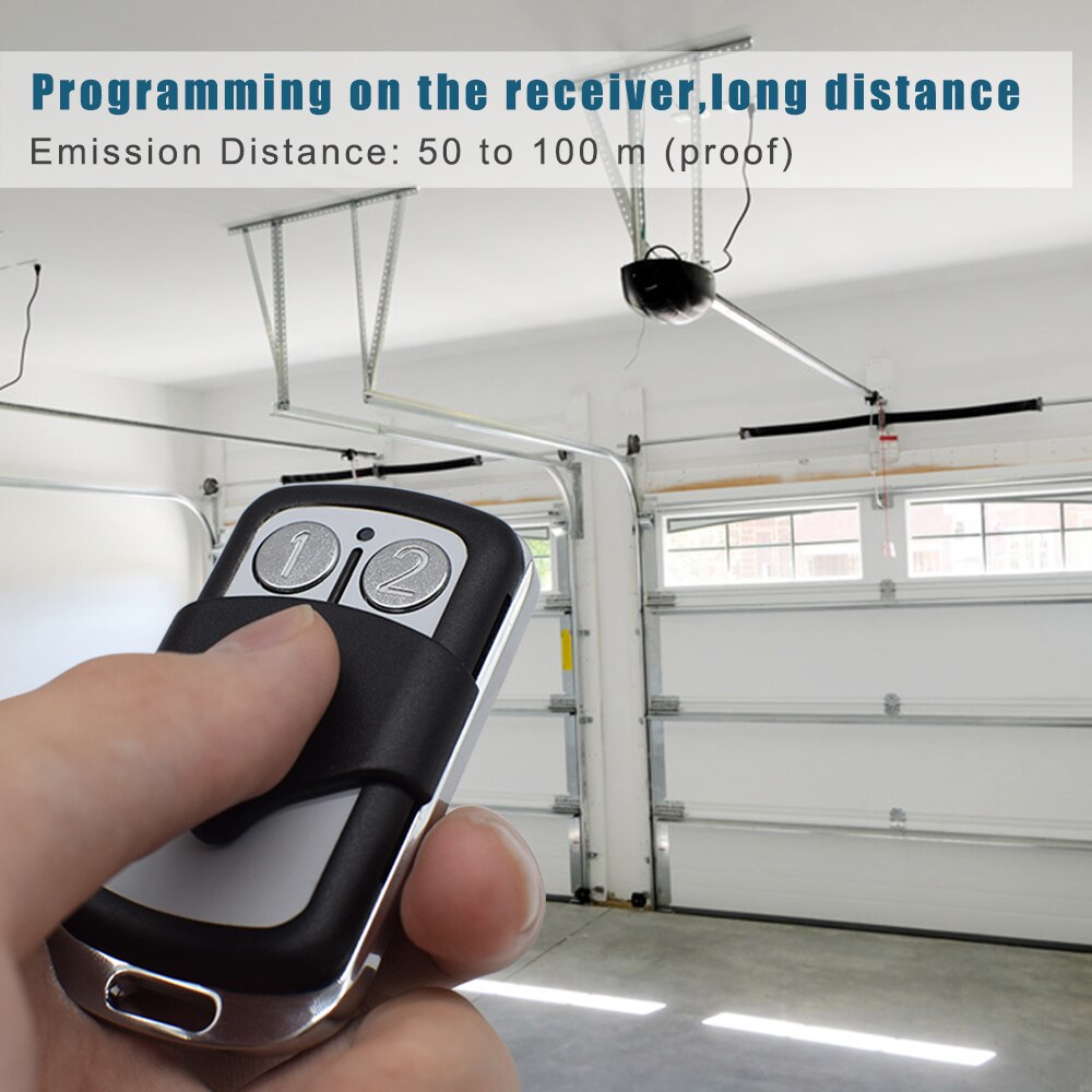 Voor 433 Mhz Garage Remote Hand Zender Rolling Code 433.92 Mhz Garagedeur Opener Gate Control