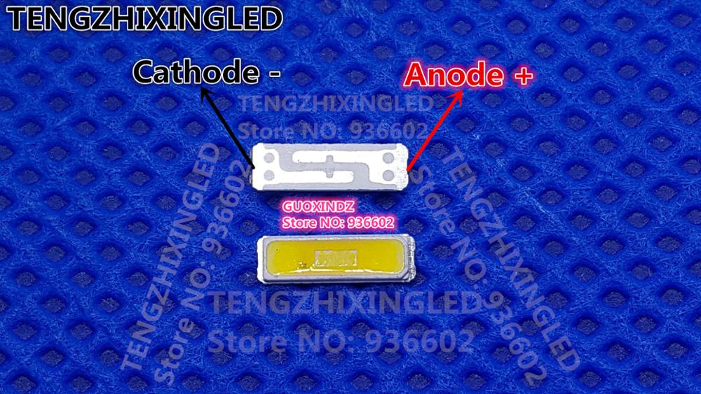 Voor samsung led lcd achtergrondverlichting tv-toepassing led achtergrondverlichting 3w 3v 7020 koel witte lcd achtergrondverlichting voor tv tv-toepassing