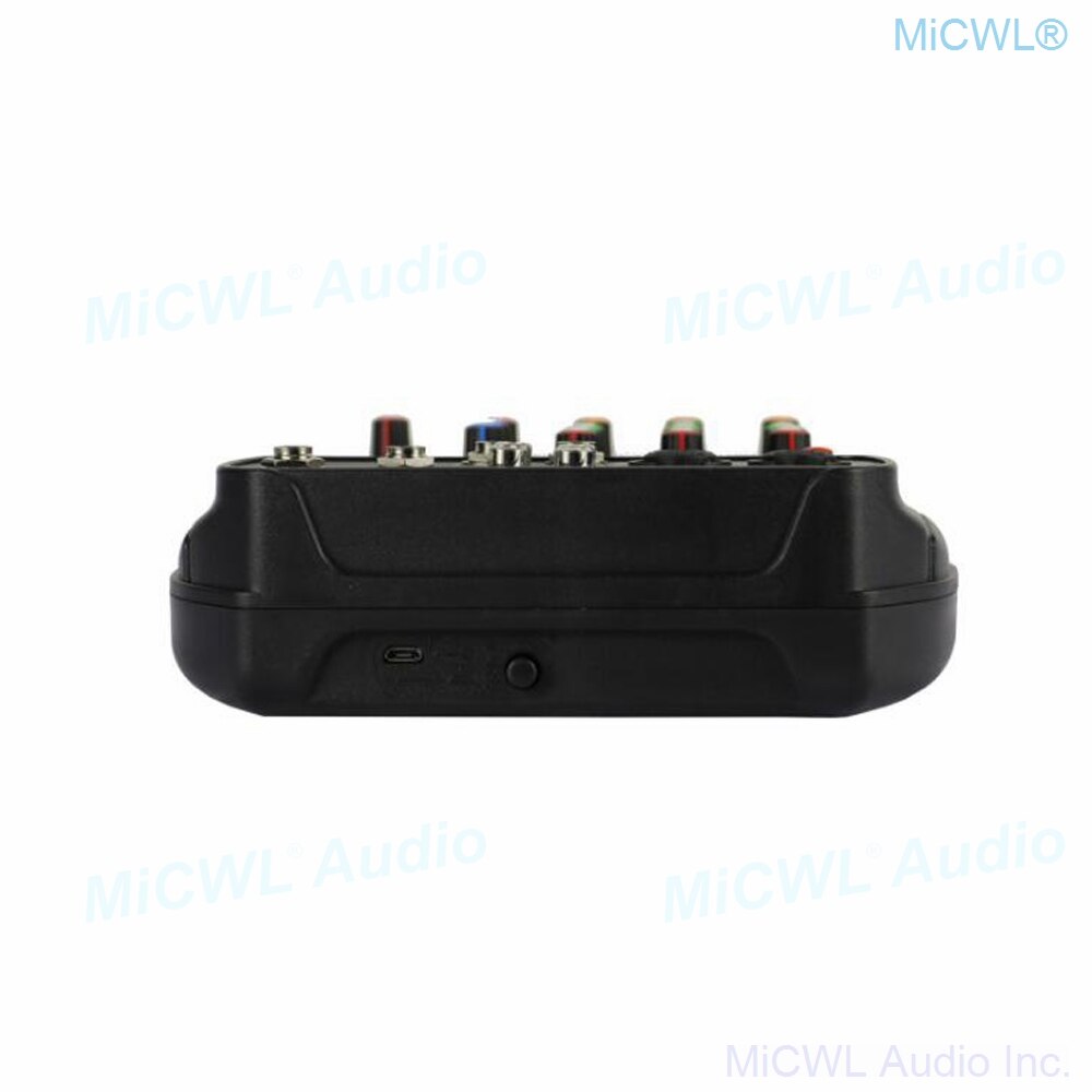 MiCWL Audio LX4 Audio Microphones Sound Console Mixer USB 48V Phantom Power connect computer