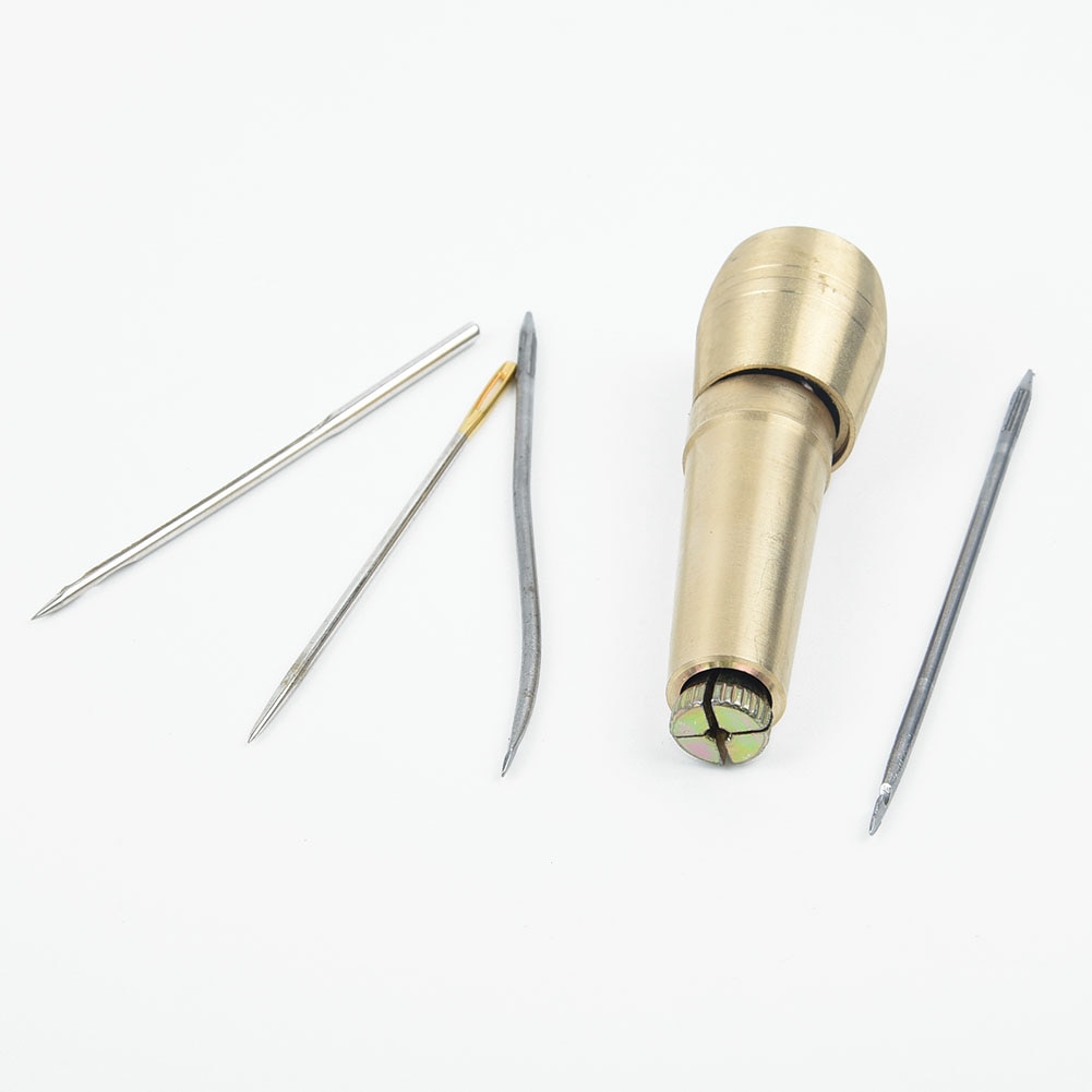 Portable Hand Stitcher Sewing Leather Craft Needle Stitcher Set Accessories