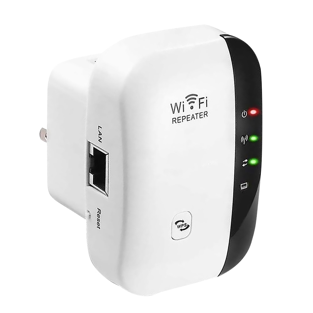 US Plug Wireless Wifi Repeater 300Mbps WiFi Booster 2.4G Wifi Signal Amplifier Long Range Wifi Extender WPS Access Point