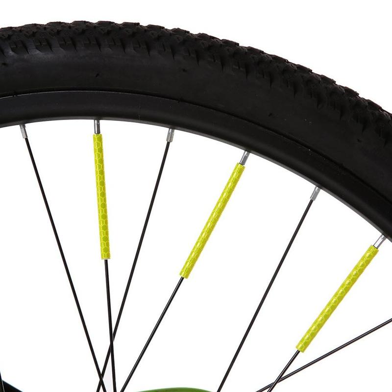 Sykkel sykkel sykling eiker hjul reflektor sikkerhetsfyller strømpe reflekterende  m7 p 2