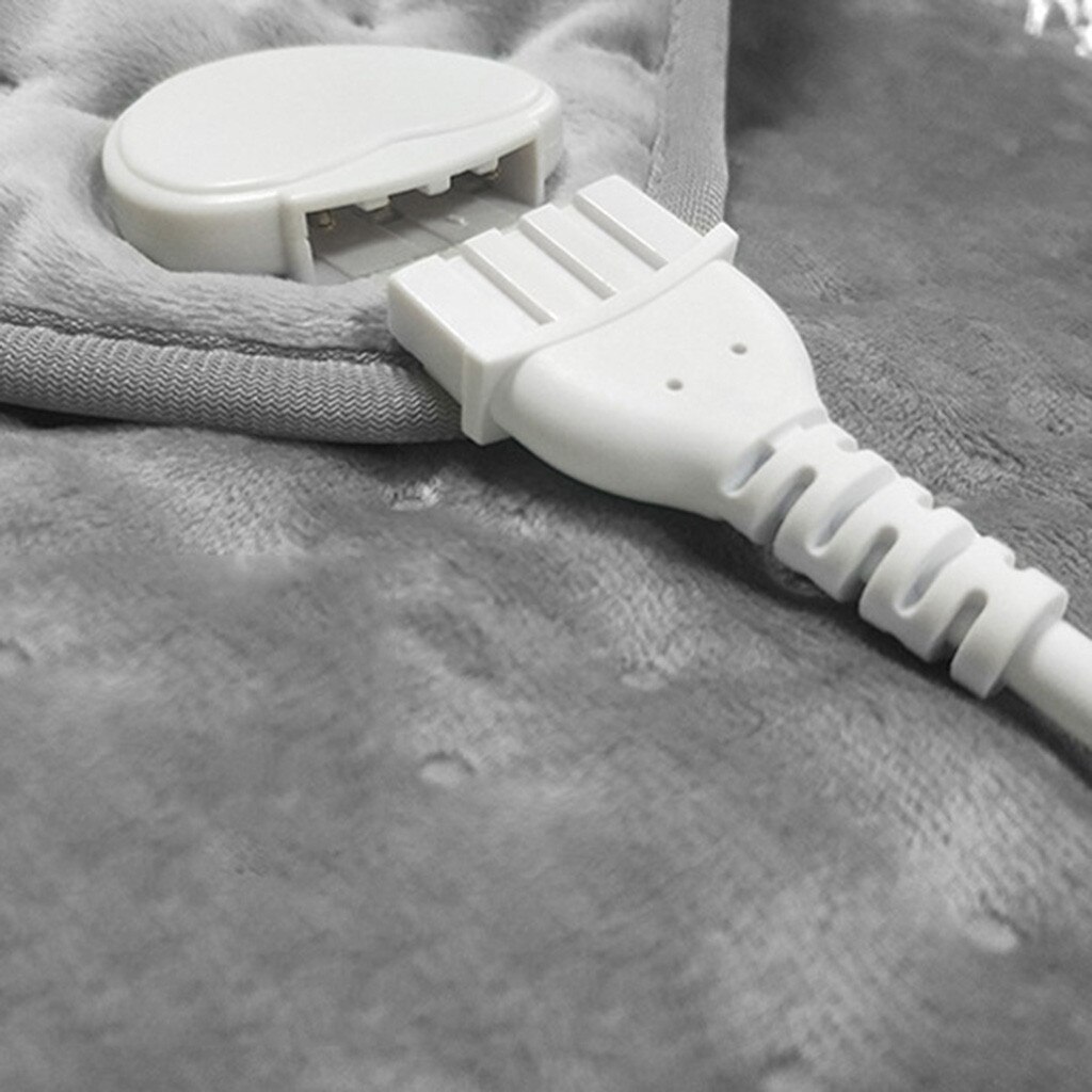 6-level Electric Heating Warming Pad Heat Mat Body Pain Relief 4-timer E3