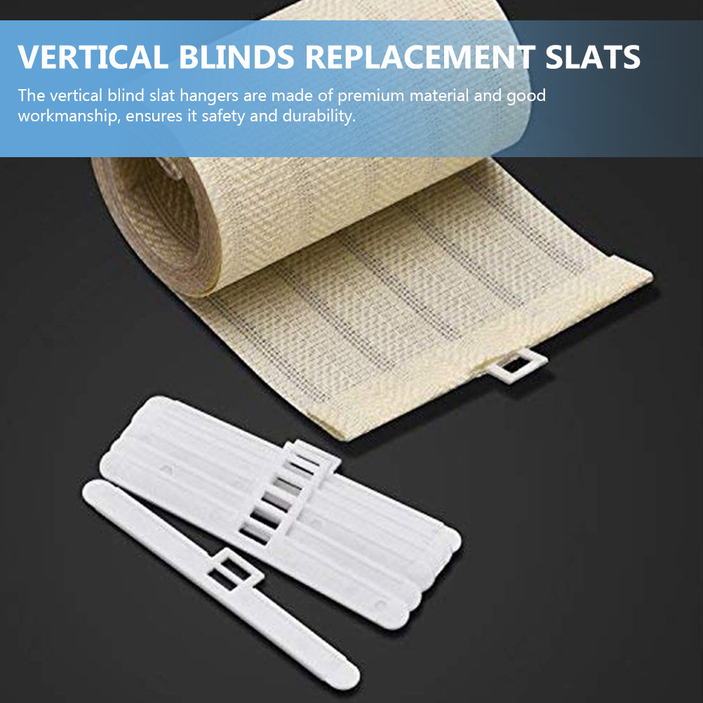 30pcs Window Blind Slat Holders Blind Top Slat Hangers Vertical Blind fittings