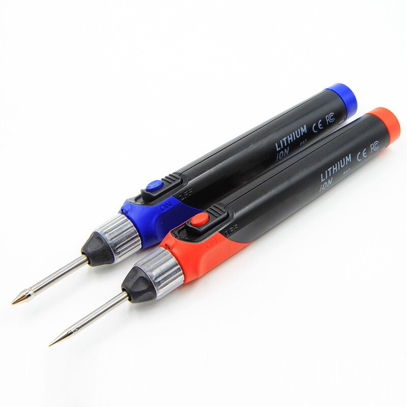 3,7 V soldadura inalámbrica eléctrica de hierro 5S calefacción 30W 50W batería de litio de carga USB para mantenimiento