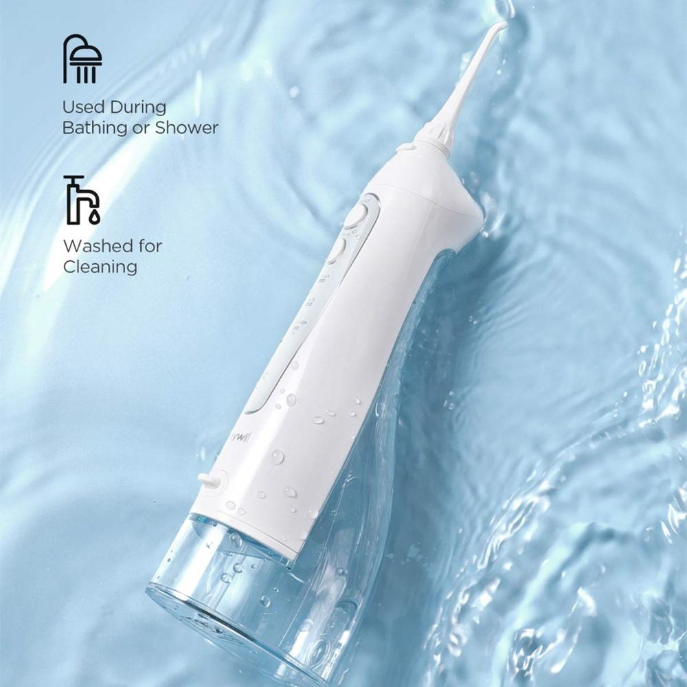 Fairywill Electric Water Flosser & Sonic Toothbrush USB Charge 5 Modes 3 Brush Heads Waterproof Toothbrushes Teeth Cleaner