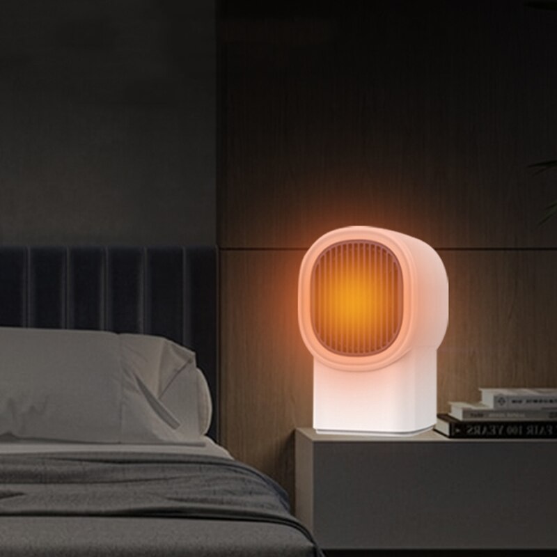 Adjustable Mini Desktop Heater Car Heater Home Portable Heater Cnc Intelligent Display Constant Warming Products Household