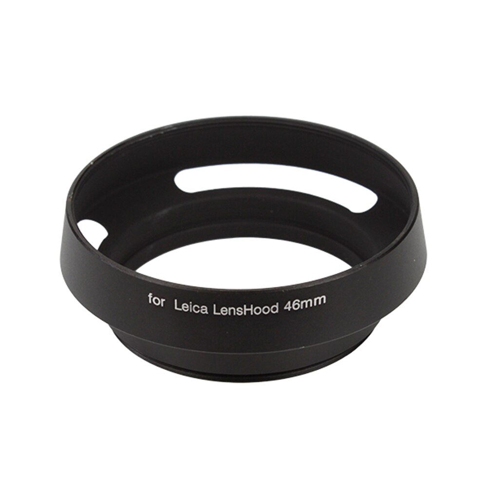 Pixco 39mm-49mm metal tilted vented Lens Hood Shade Suit For Leica M Camera