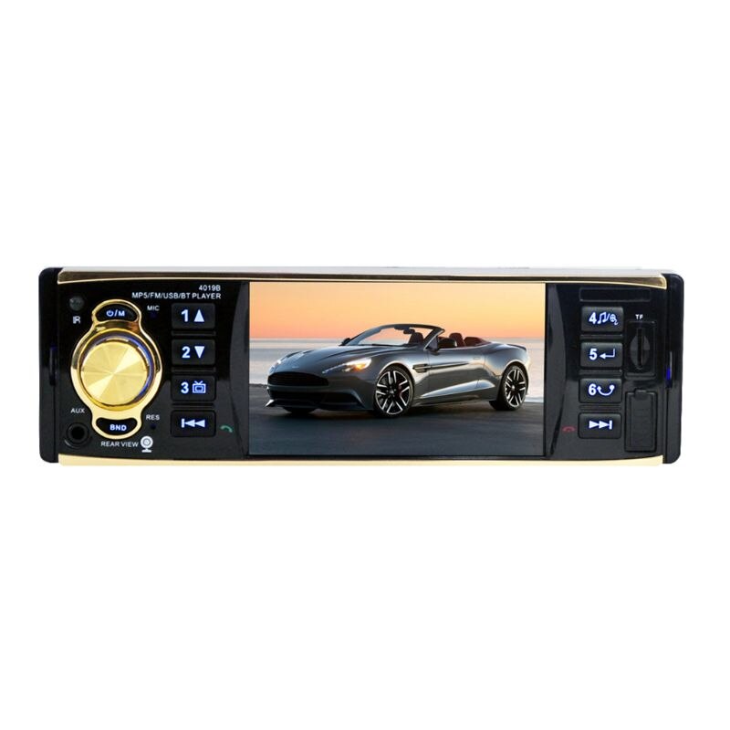 Autoradio 4019B MP5 Player 1 Din HD | 4.1 pouces, 800*480, Bluetooth