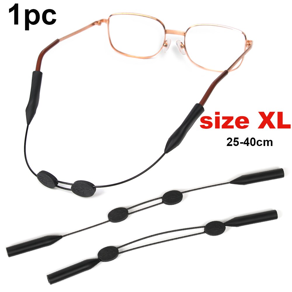 12PCS Black Brown Eyewear Nylon Eyeglass Cord Reading Glass Neck Strap Holder Nylon Eyewear Sunglasses Chain Cord Glass Rope: New XL