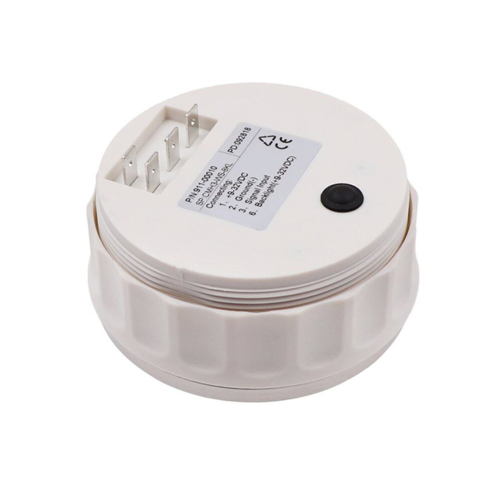 85mm Marine Auto Tacho Meter 4000 /6000/ 8000 RPM Tachometer-lehre 12V/24V Tachometer mit LCD betriebsstundenzähler