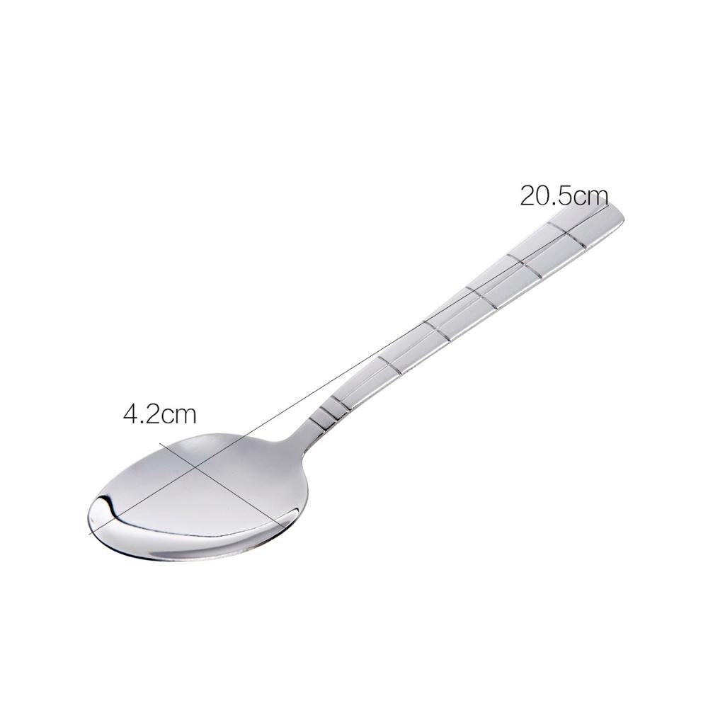 6 stuks Eelandvormige Roestvrijstalen Lepel Dessertlepel Eetlepel Kerst Lepel Creatieve Koffielepel Kleine Lepel Theelepel (Goud