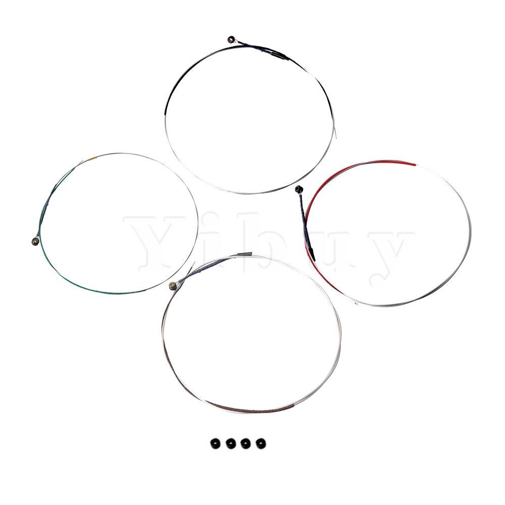 Yibuy Full Set Violin Strings E A D G for 4/4 Size Beginner Violin Replacement
