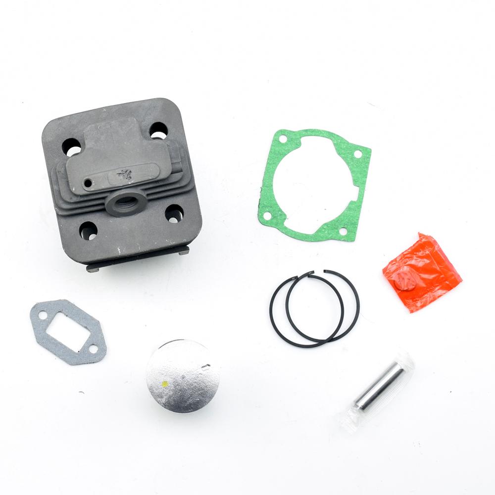 44-5 49cc 2 Stroke Gas Engine Head Cylinder 44mm With Piston Kits For Scooter ATV Motorized Bicycle Motor Mini Quad Bike