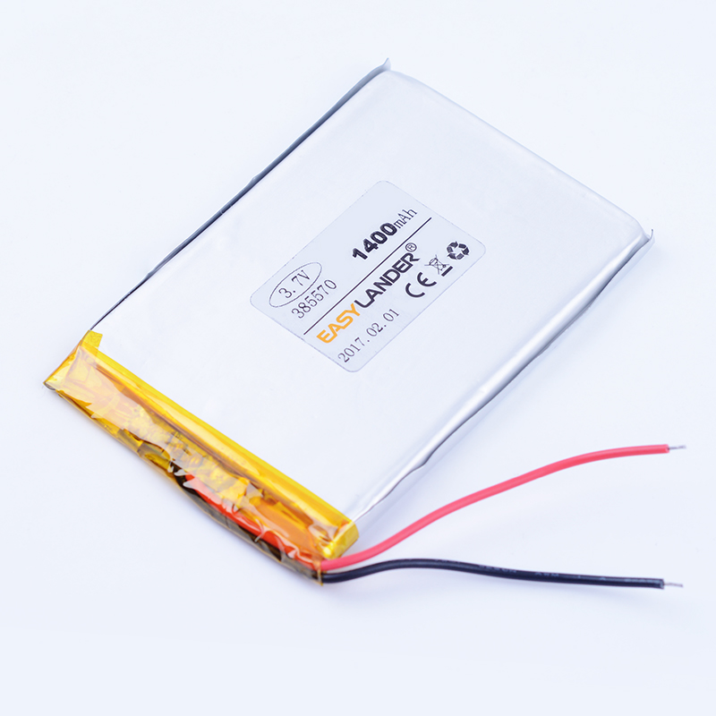 385570 3.7v 1400 mah oppladbart litium-li-ion-li-p... – Vicedeal