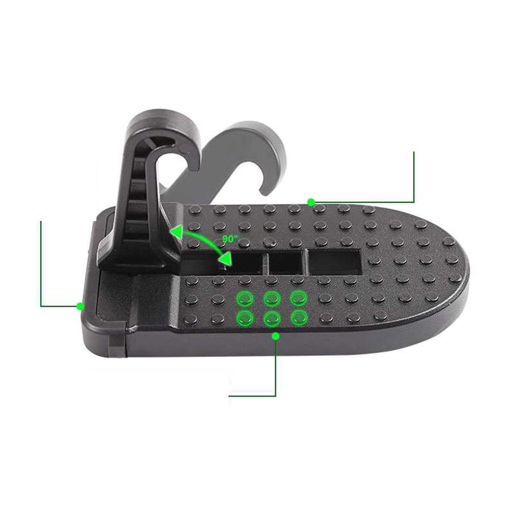 Car Supplies Car Assist Pedal Suv On The Roof Pedal Auxiliary Hook Door Access Roof Convenient Folding Pedal