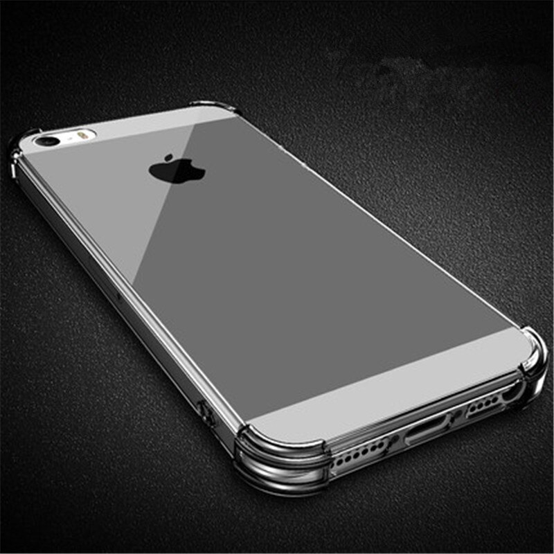 UNBreak Phone Case for iPhone 6 6S 7 Plus Cases Guard Series Anti Knock Back Cover TPU Crash Proof Shell Capa Fundas: For iPhone 7 / Gray