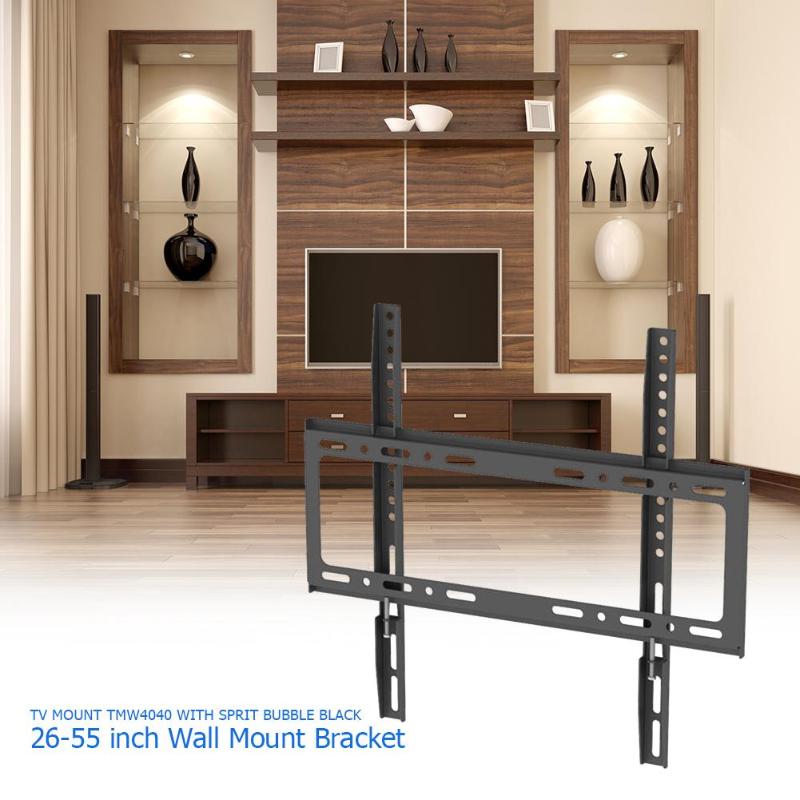 26-55 tommer holdbart vægbeslag tv-beslag tmw 4040 hjemme-tv-holder stativ med spritboble
