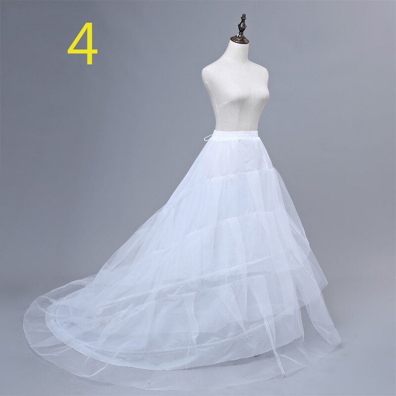 JIERUIZE Wedding Petticoat Crinoline Slip Underskirt Short Dress Cosplay Petticoat: NO.4