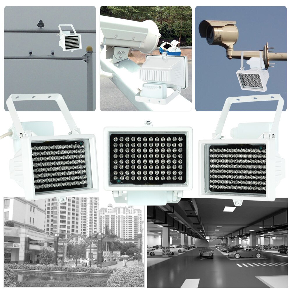 96 Leds Ir Illuminator Array Infrarood Lampen Nachtzicht Outdoor Waterdichte Voor Cctv Security Camera